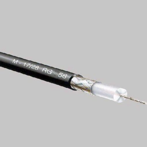 Imagen de RG-58CU CABLE COAXIAL DE COBRE SOLIDO